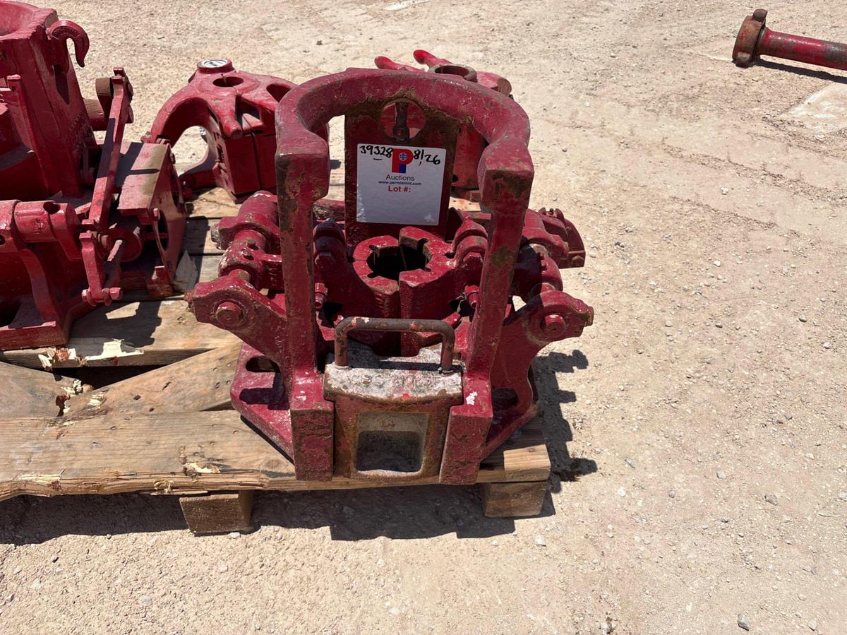 Used Cavins model CS-C-HD 125 ton pneumatic tubing spider