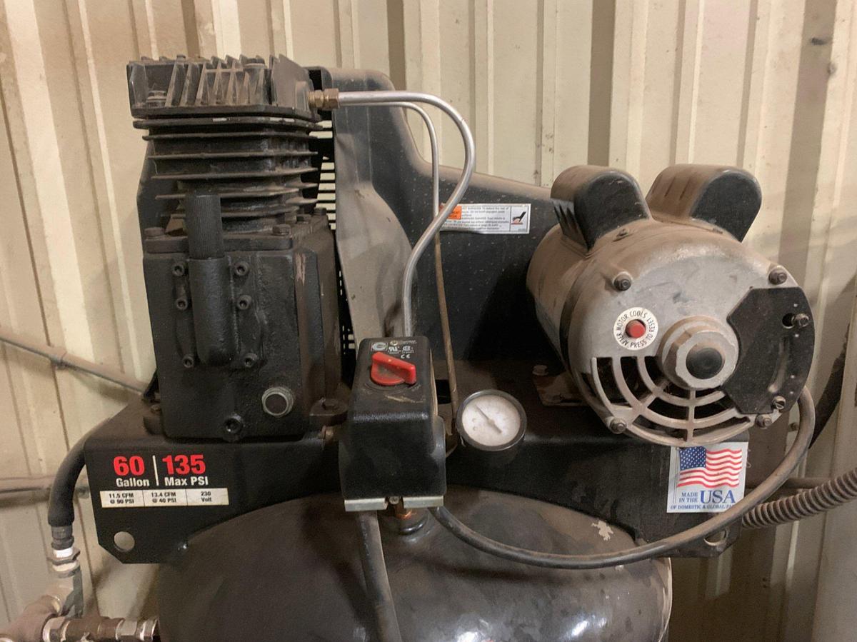 Used NORTH STAR 60 Gal 135 PSI Air Compressor