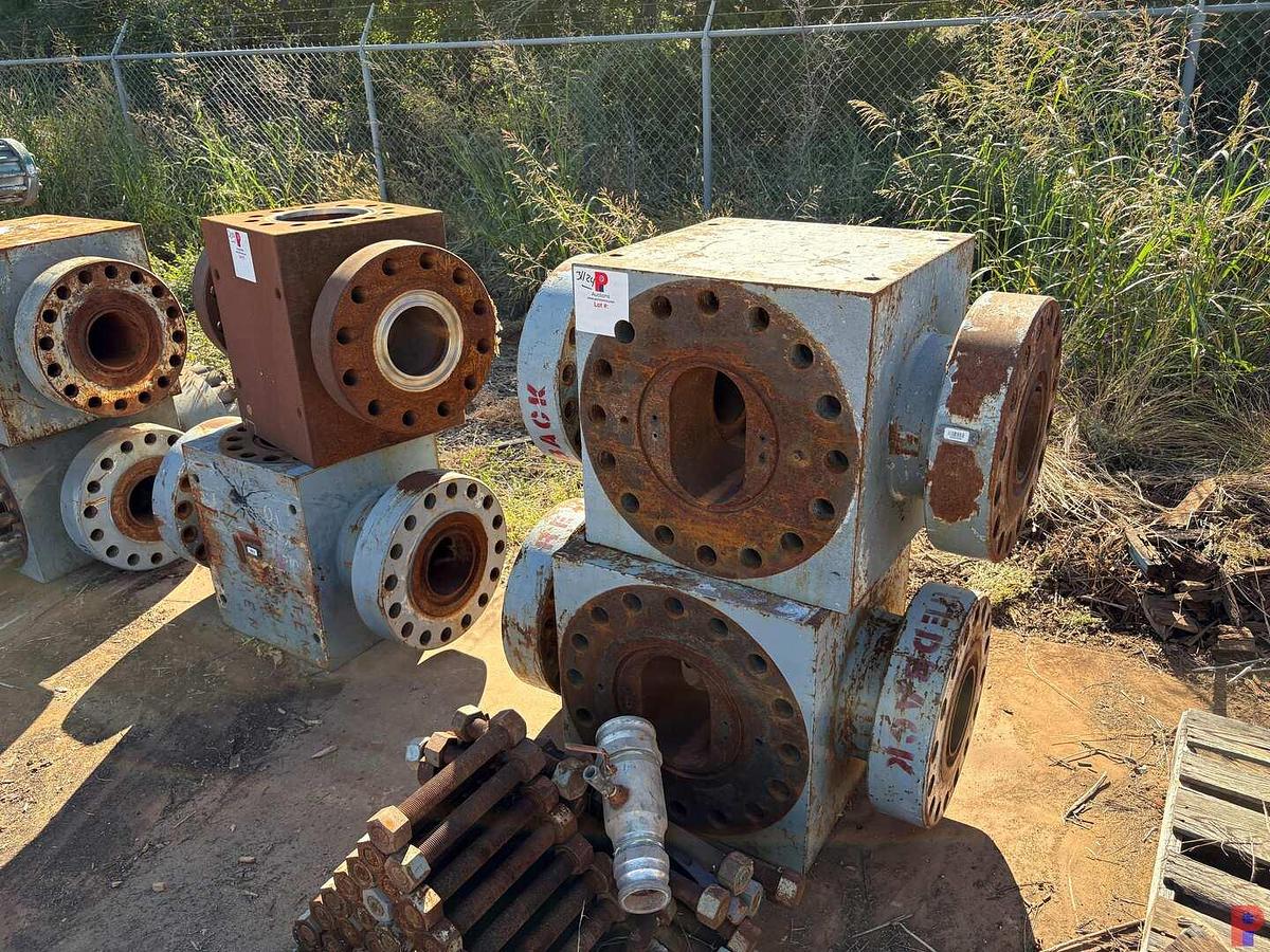 Used (6) 7-1/16” 10K & 15K FRAC VALVE BODIES