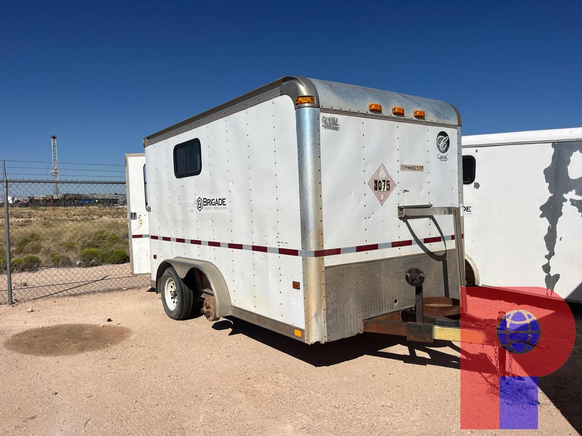 Used 2006 CLASSIC 12’ T/A DOG HOUSE TRAILER