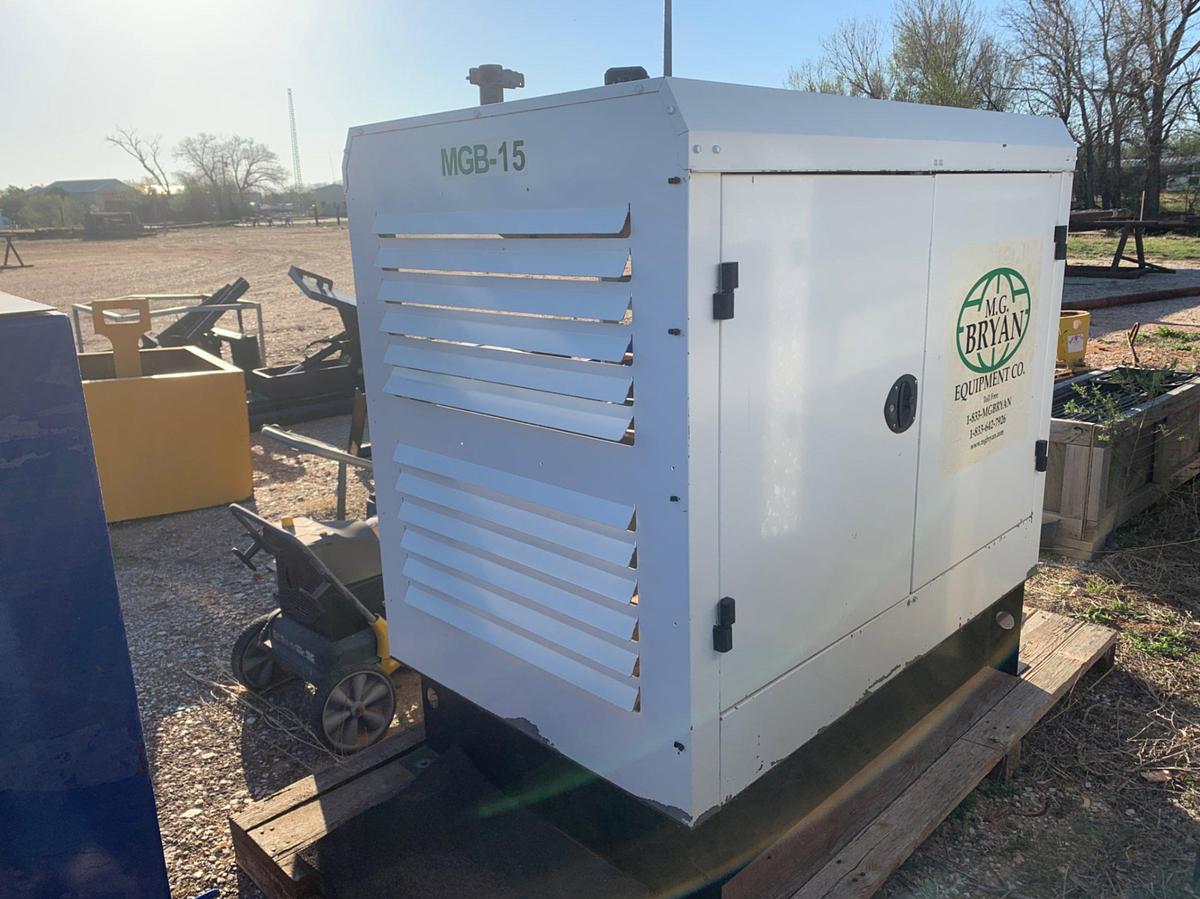 Used M. G. BRYAN 3 Phase Generator