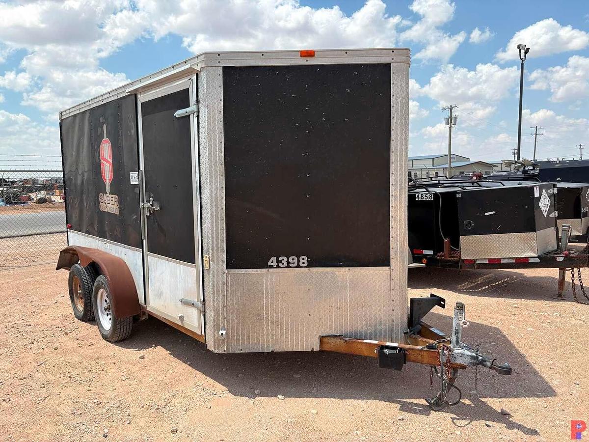 Used CARGO CRAFT 15’ X 7’ T/A BUMPER PULL ENCLOSED TRAILER