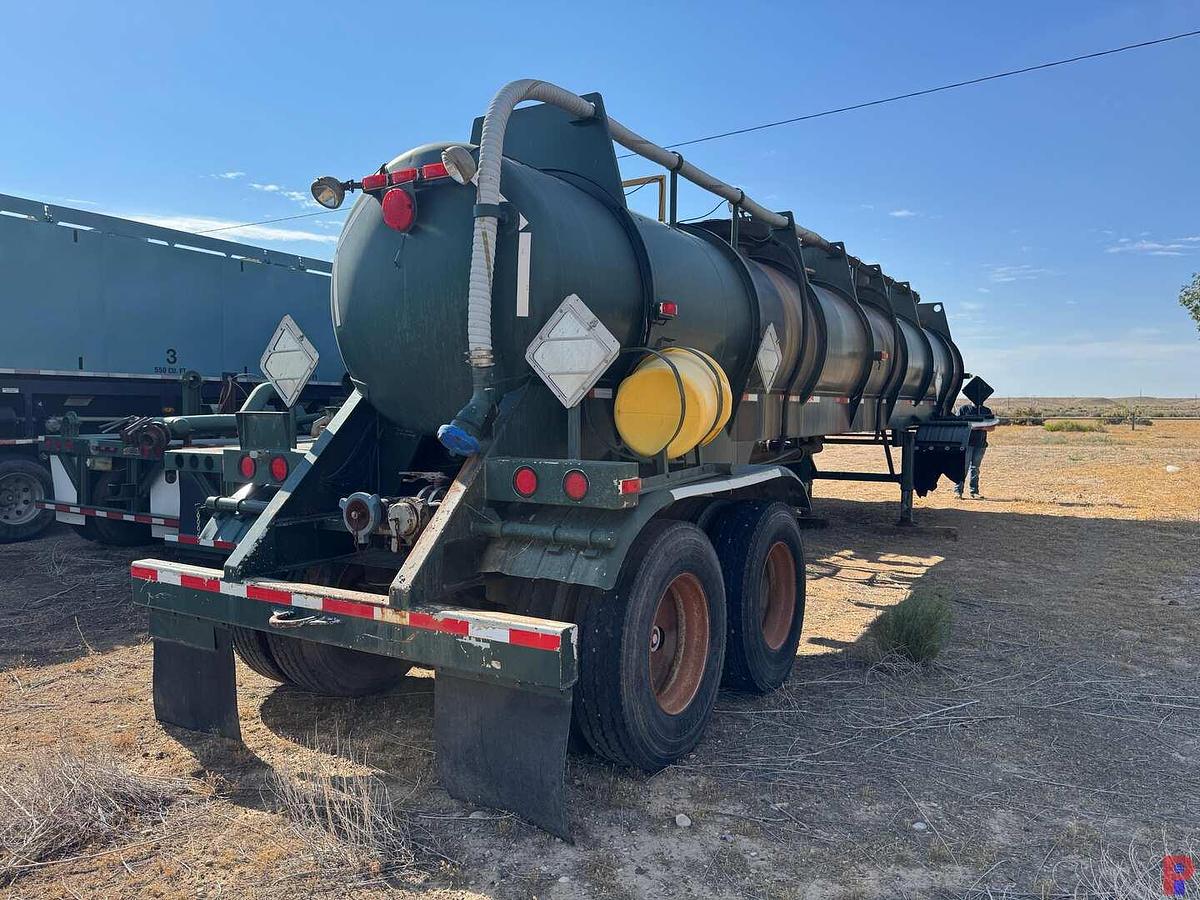 Used 2003 WORLEY WELDING 2 COMPARTMENT ACID TRANSPORT TRAILER