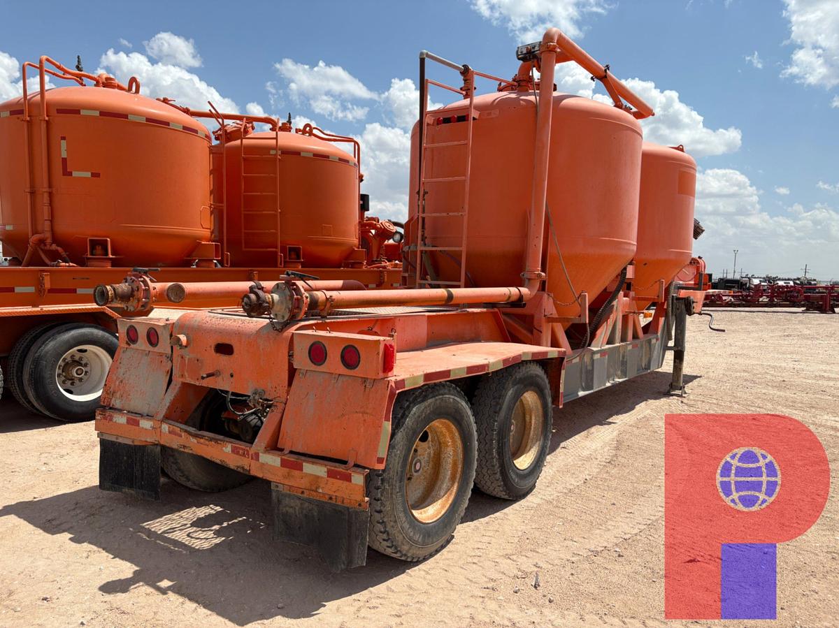 Used 33’ X 8’ T/A 2-POD DRY BULK CEMENT TRAILER