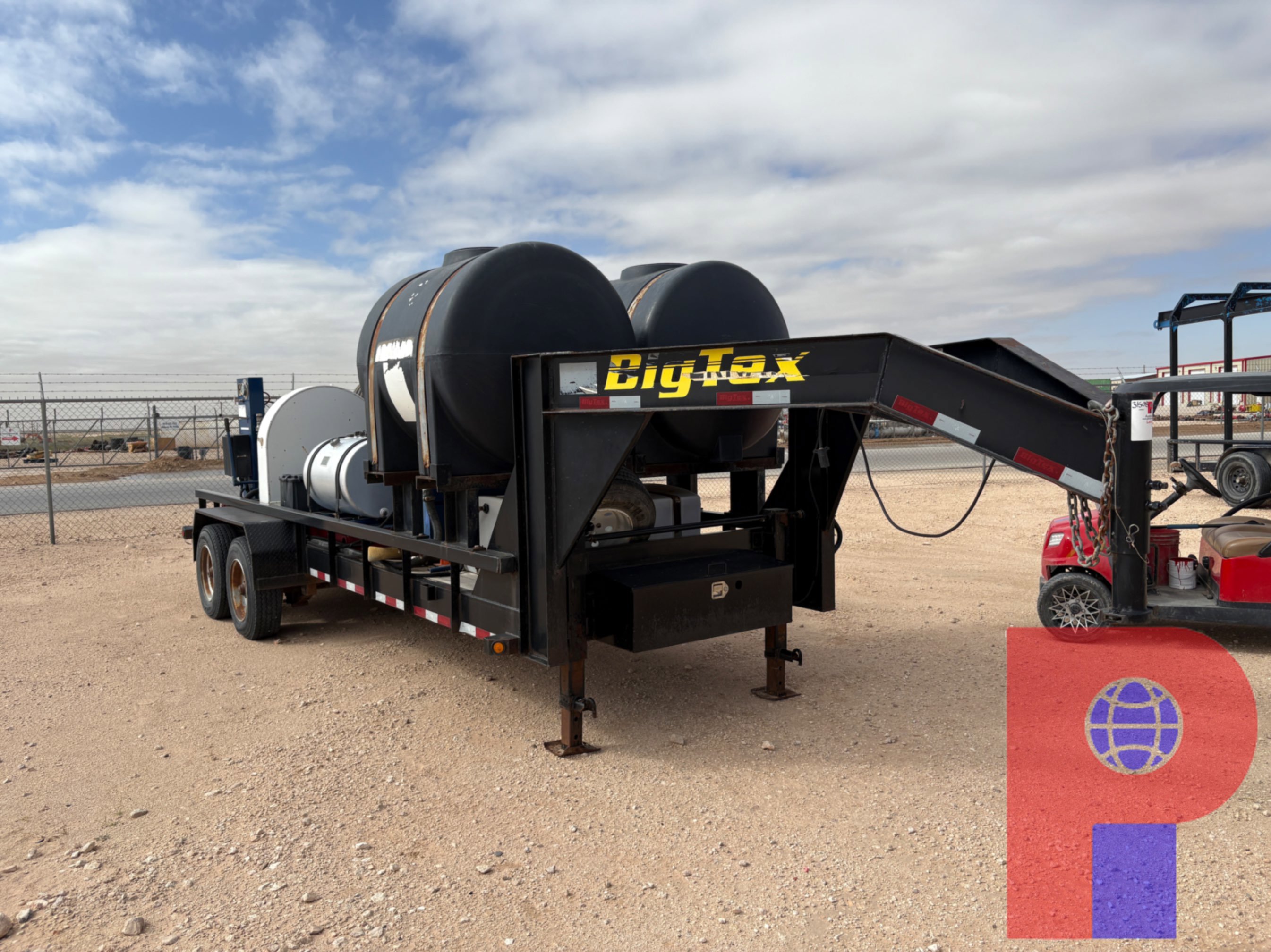 Used 2014 BIG TEX 20’ X 6’ T/A 15K TORQUE AND TEST UNIT TRAILER