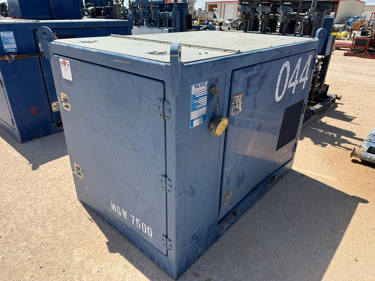 Used SELF CONTAINED 20K WP GREASE INJECTION UNIT COMBO P/B 8.4-KW ISUZU DIESEL GENERATOR