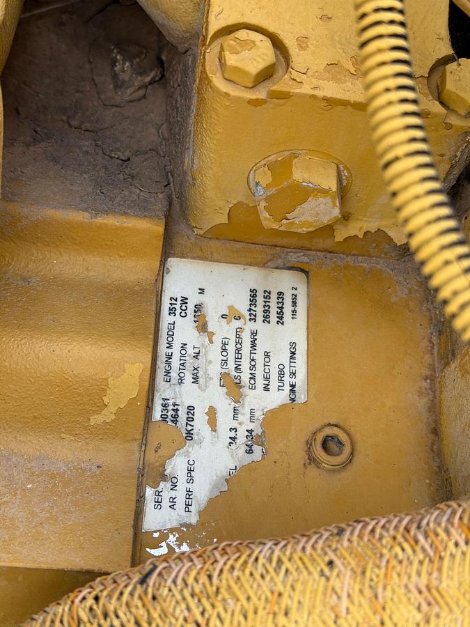 Used 2011 GARDNER DENVER PZ11 TRIPLEX DRILLING MUD PUMP P/B CATERPILLAR 3512, SKIDDED