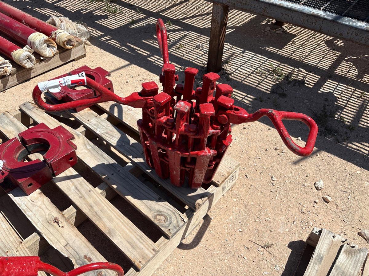 Used 9-segment drill collar slips