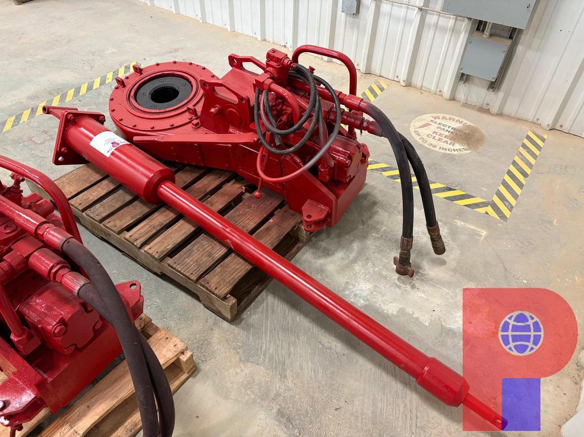 Used MODEL 58-93R HYDRAULIC TUBING TONG W/ 6’ HYD. LIFT CYLINDER