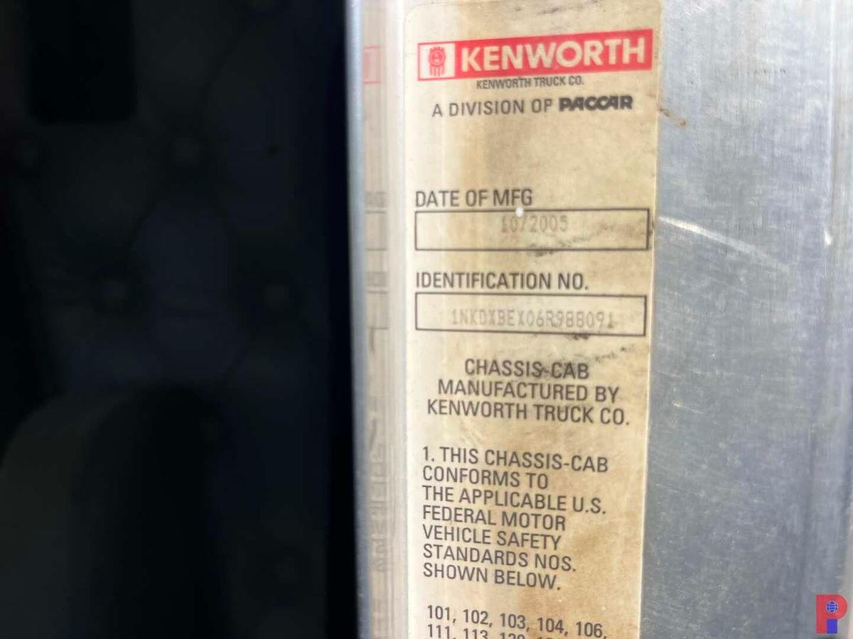 Used 2006 KENWORTH T800B TRI AXLE 1-1/2” COIL TUBING TRUCK