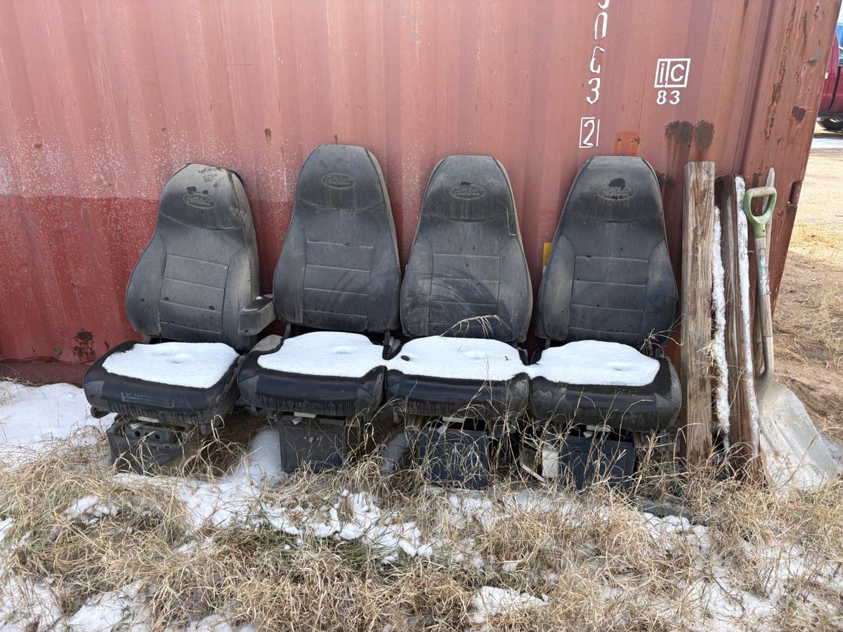 Used (5) totes of assorted truck parts