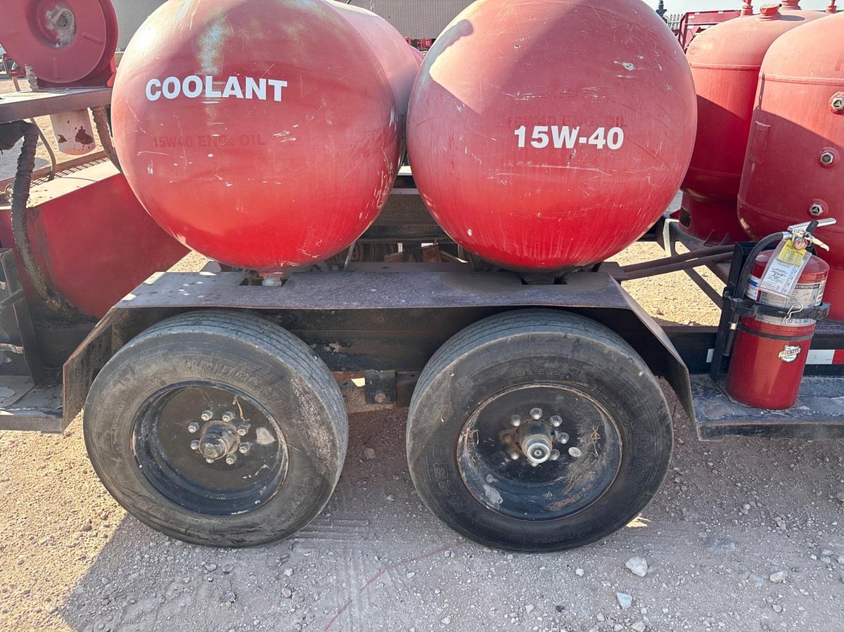 Used 2017 SAGE OIL VAC T/A BUMPER PULL LUBE TRAILER