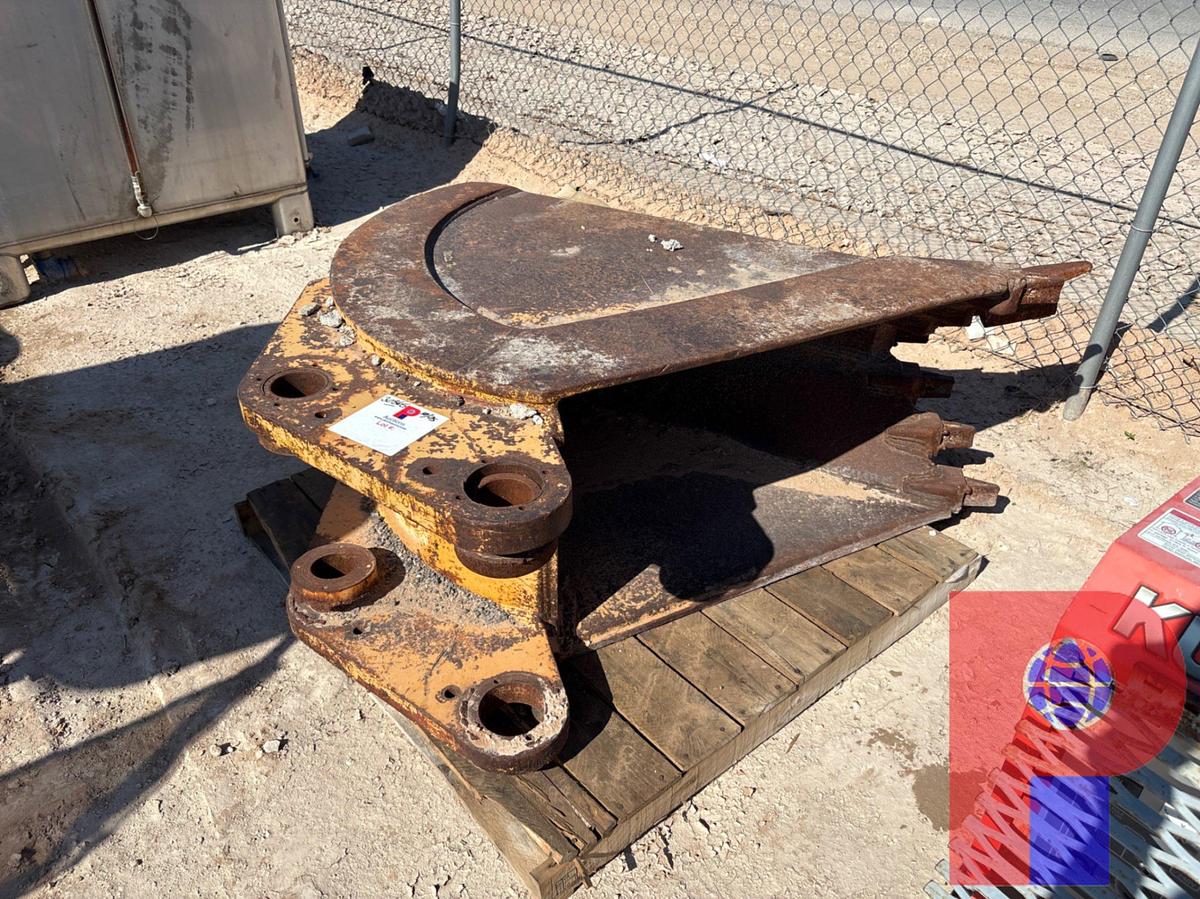 Used 23”W X 54”D PC-220 EXCAVATOR BUCKET