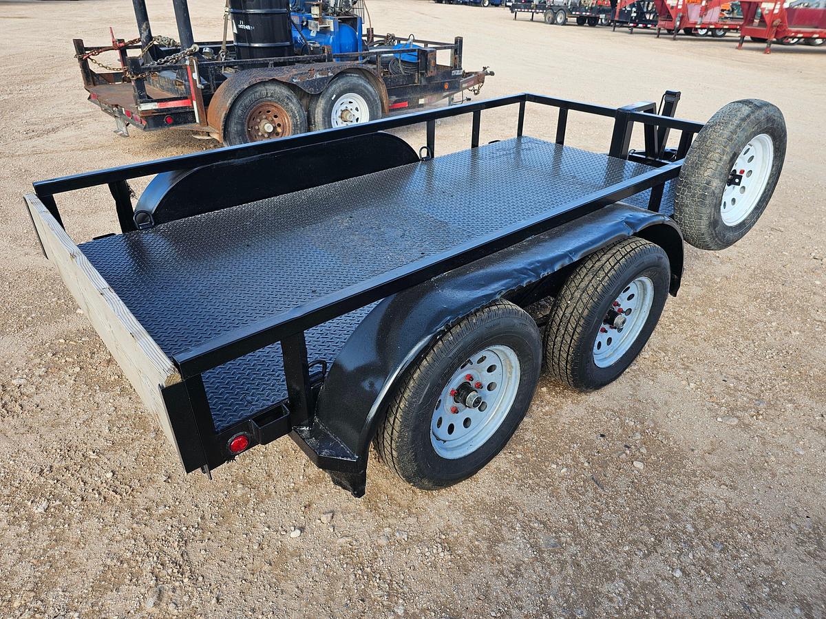 Used 2014 LAMAR TRAILERS 10’ X 5’ T/A BUMPER PULL UTILITY TRAILER