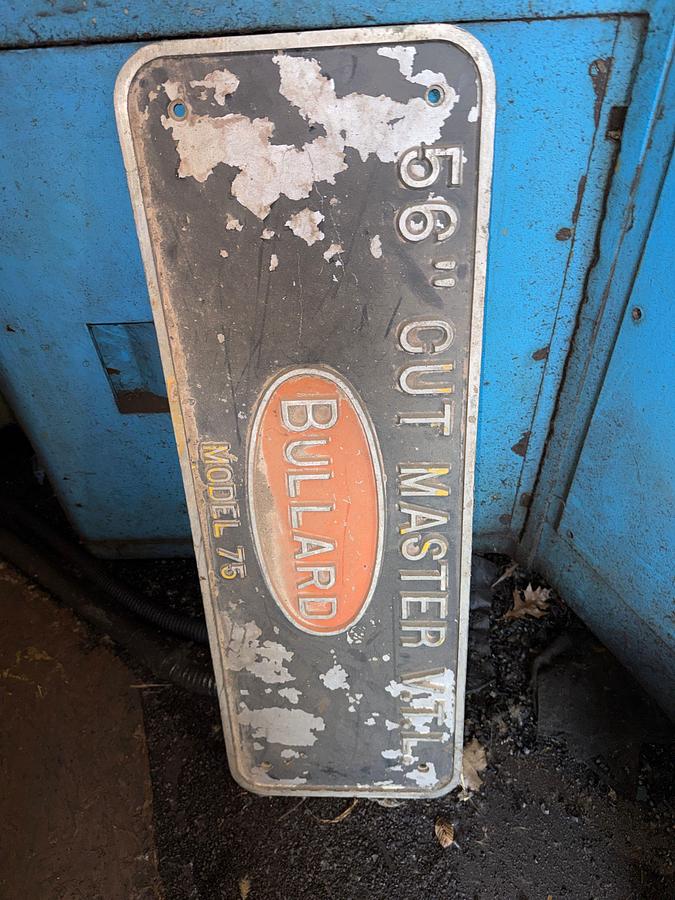 Used BULLARD MODEL 75 56” CUT MASTER VERTICAL TURRET LATHE (VTL)