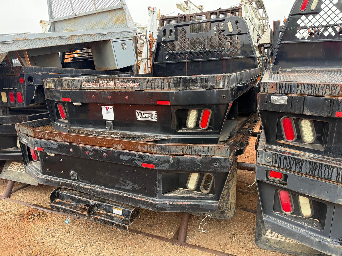 Used (2) Steel Pickup Flatbeds