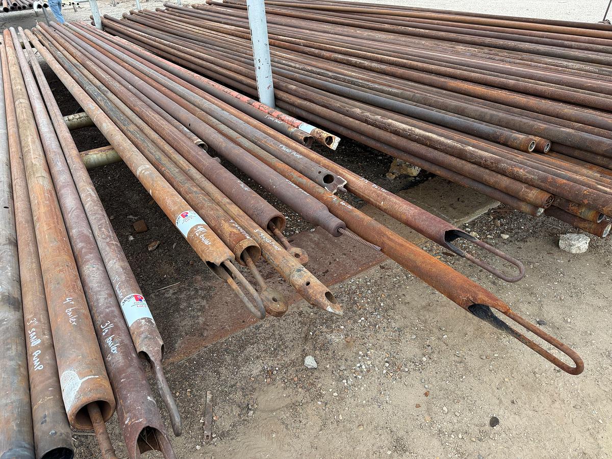 Used (11) 1-1/2” THRU 4” BAILERS & SAND PUMPS