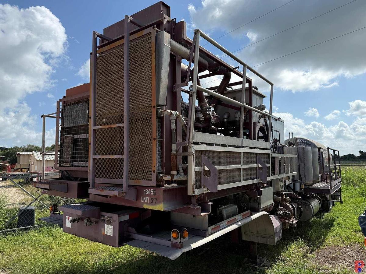 Used 2007 HYDRA RIG 15K TRIPLEX 665 HP NITROGEN COMBO PUMP TRAILER