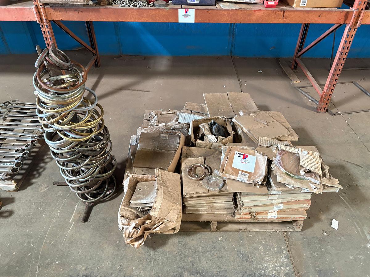 Used Pallet of (80+) assorted size ring gaskets