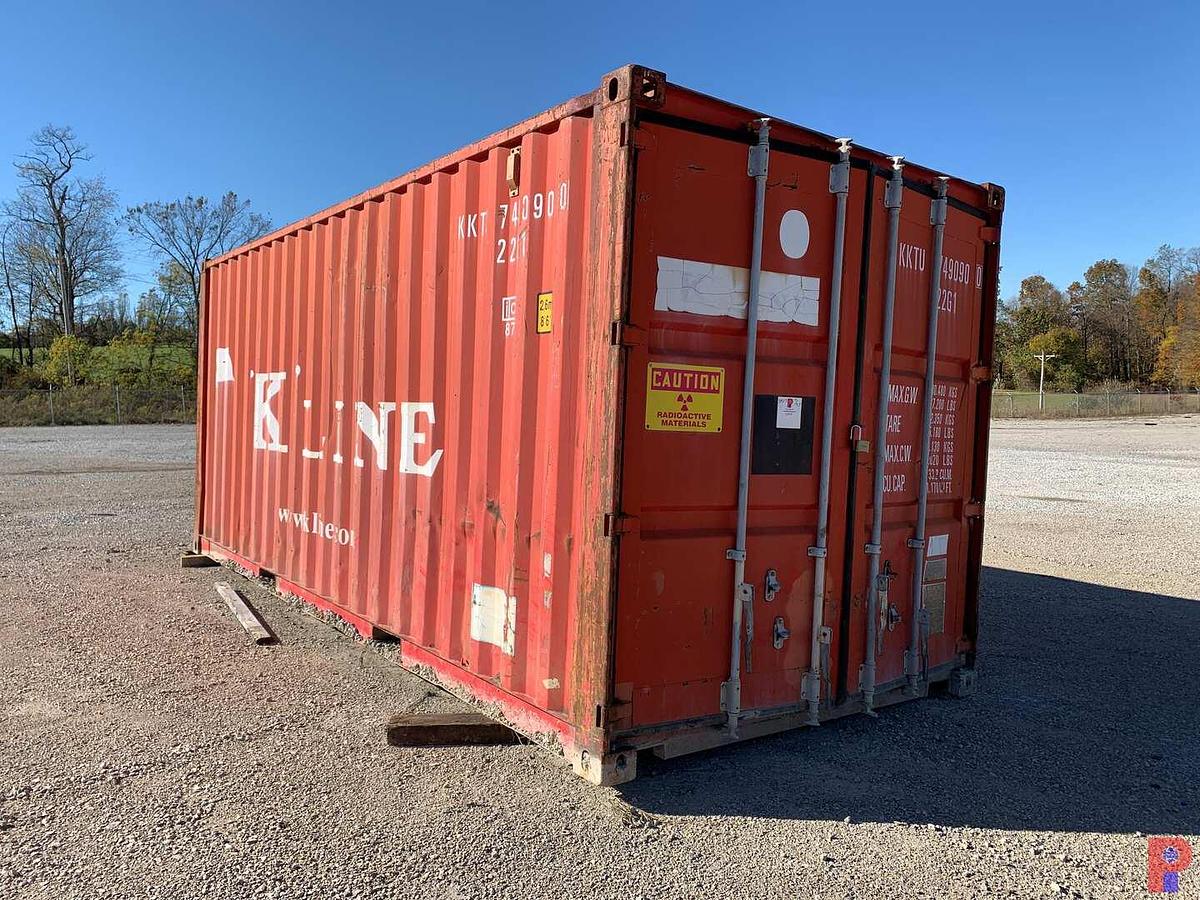 Used 19’ 9” L X 8’ W X 8’ T SEA CONTAINER