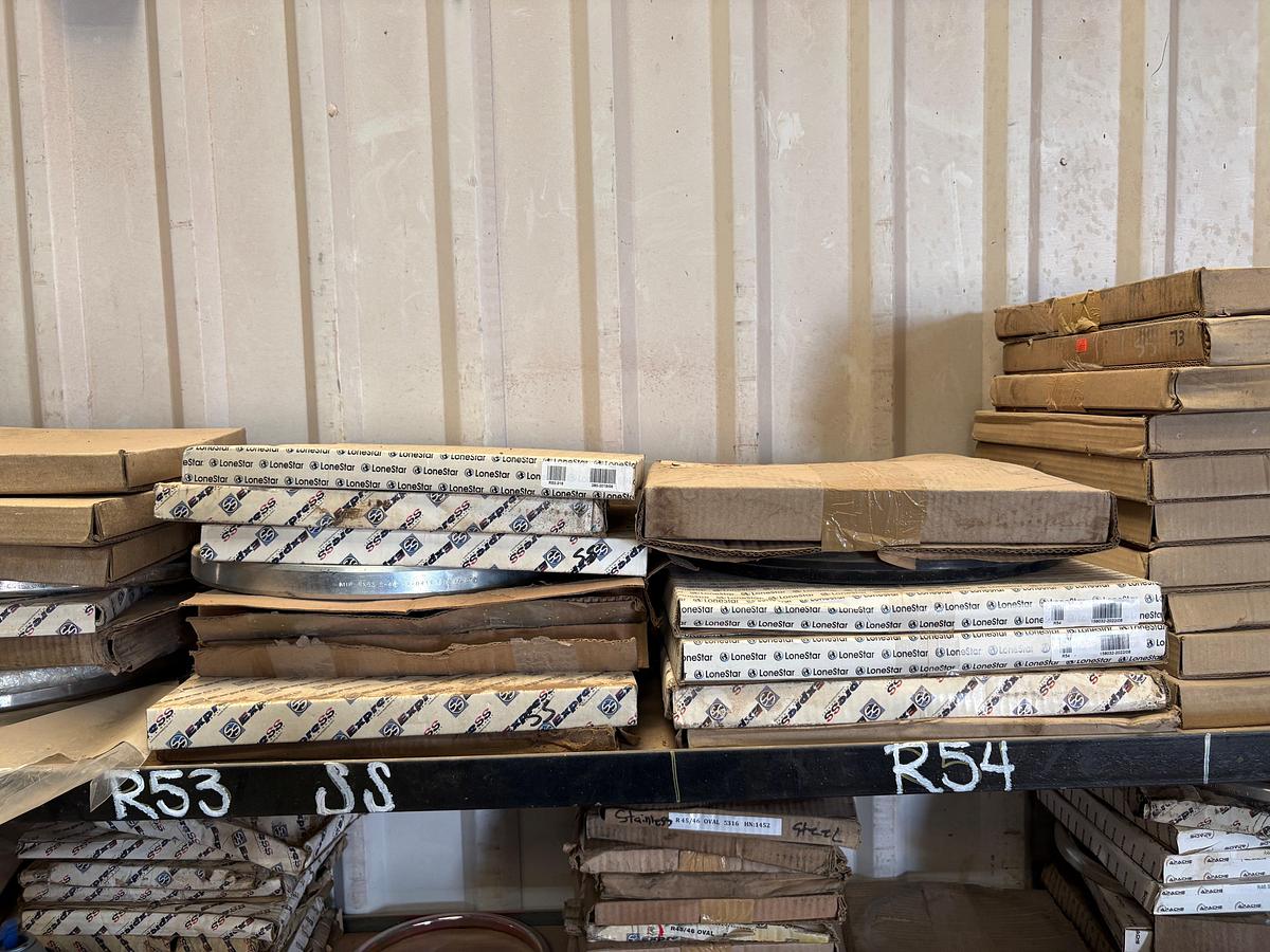 Used Lot of assorted ring gaskets, BX151 to BX57 sizes