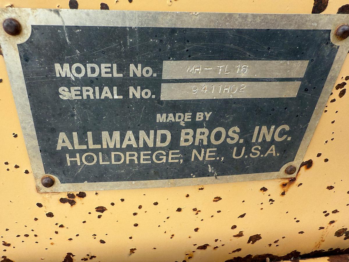 Used ALLMAND BROS MAXI-HEAT MODEL MH-TL16 TOWABLE HEATER