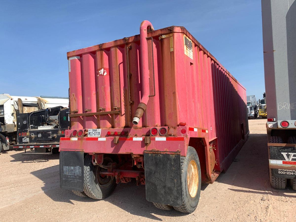 Used 46’L x 8’W x 10’ T 612bbl Rolling Frac Tank