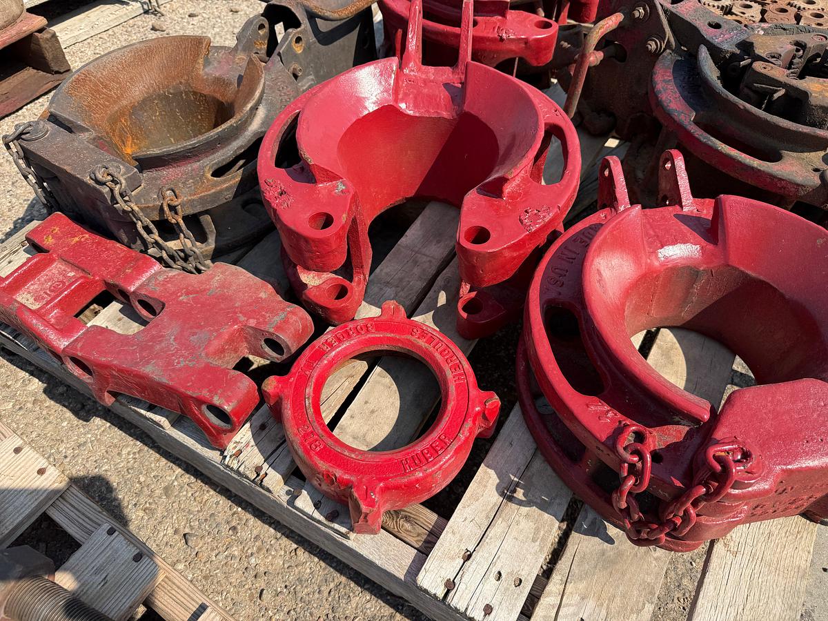 Used GUIBERSON TYPE T-60 AIR SLIPS DRESSED F/ 3-1/2”, & (4) SLIP BOWLS