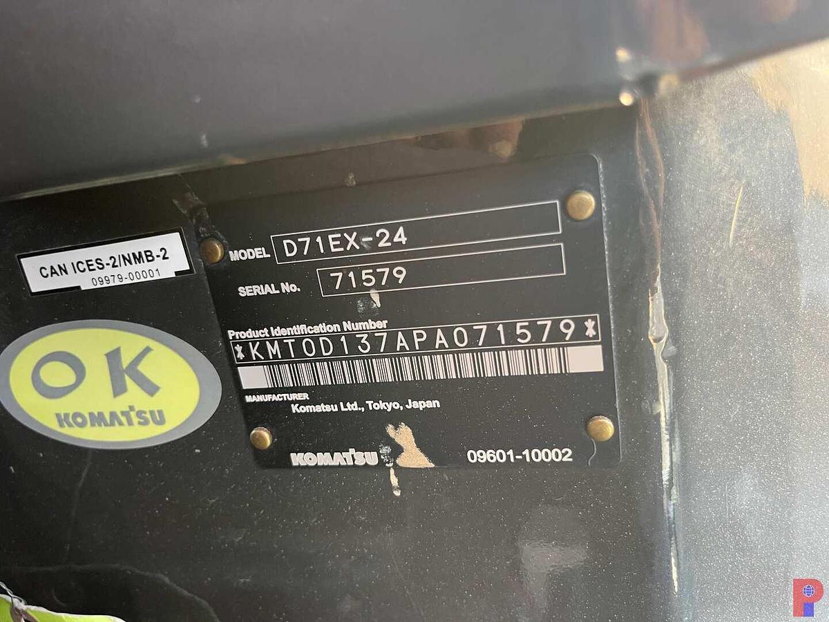 Used 2023 KOMATSU D71EX-24 CRAWLER DOZER