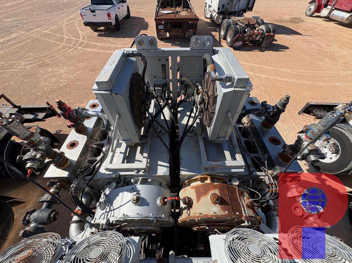 Used 2012 CRYOGENIC VESSEL ALTERNATIVES 3-AXLE 15K 2,000 HP DOUBLE PUMPER TRAILER