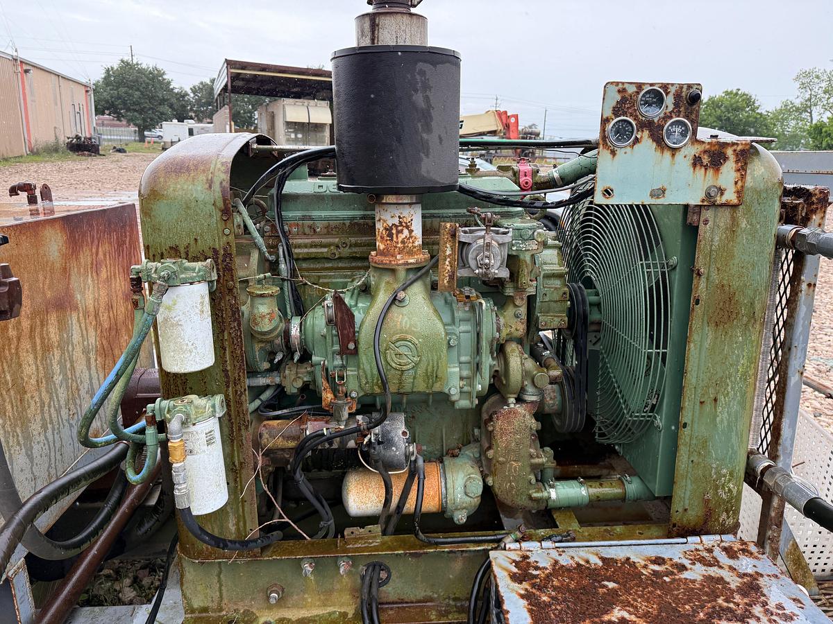 Used KING 53GA POWER SWIVEL MTD ON T/A GOOSENECK.TRAILER