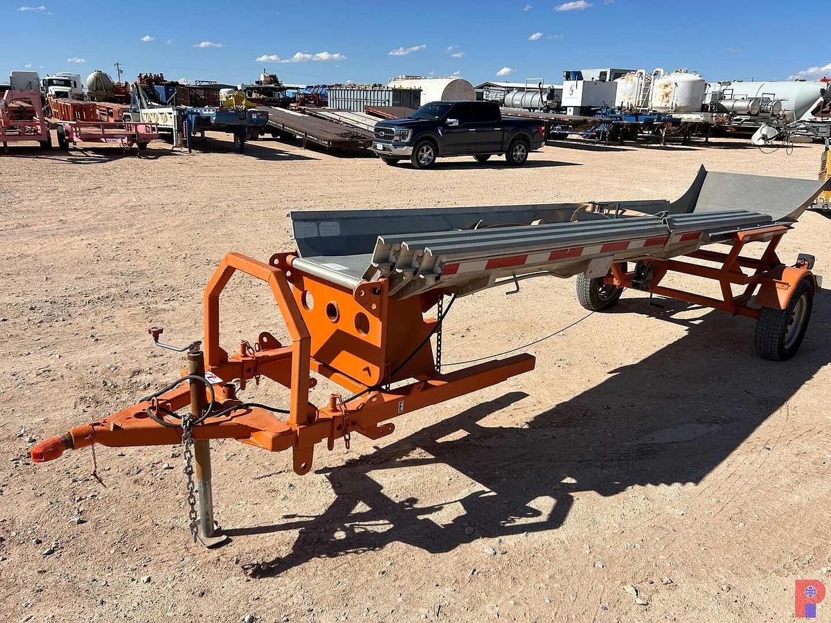 Used 40’ EXTENDABLE ALUMINUM EMERGENCY SLIDE MTD ON S/A TRAILER