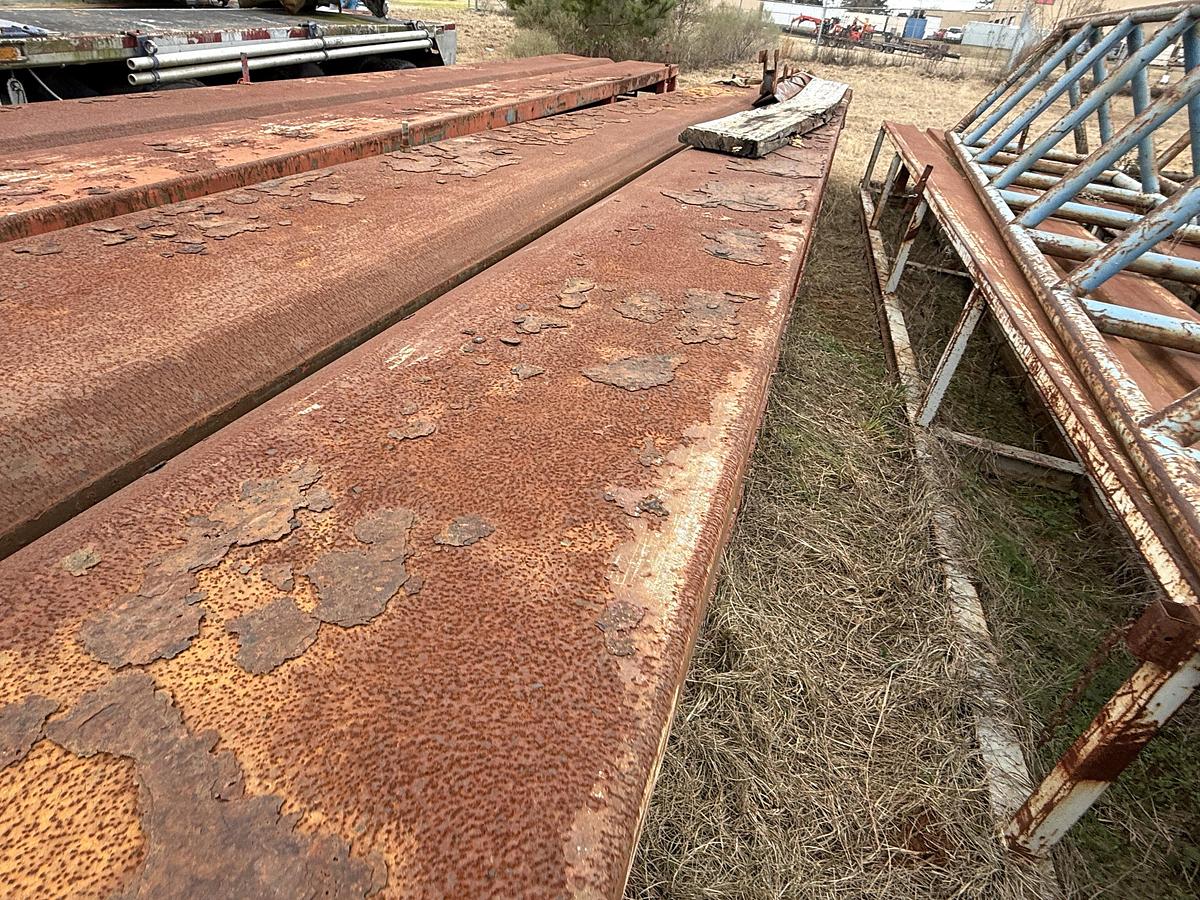 Used 40’ X 48” SKIDDED HYDRAULIC CATWALK