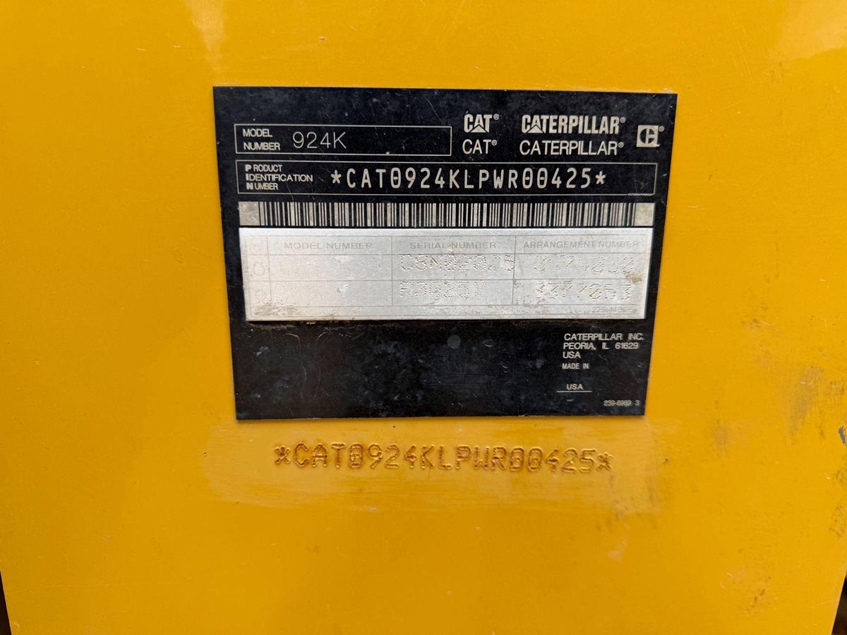 Used CAT 924K Wheel Loader