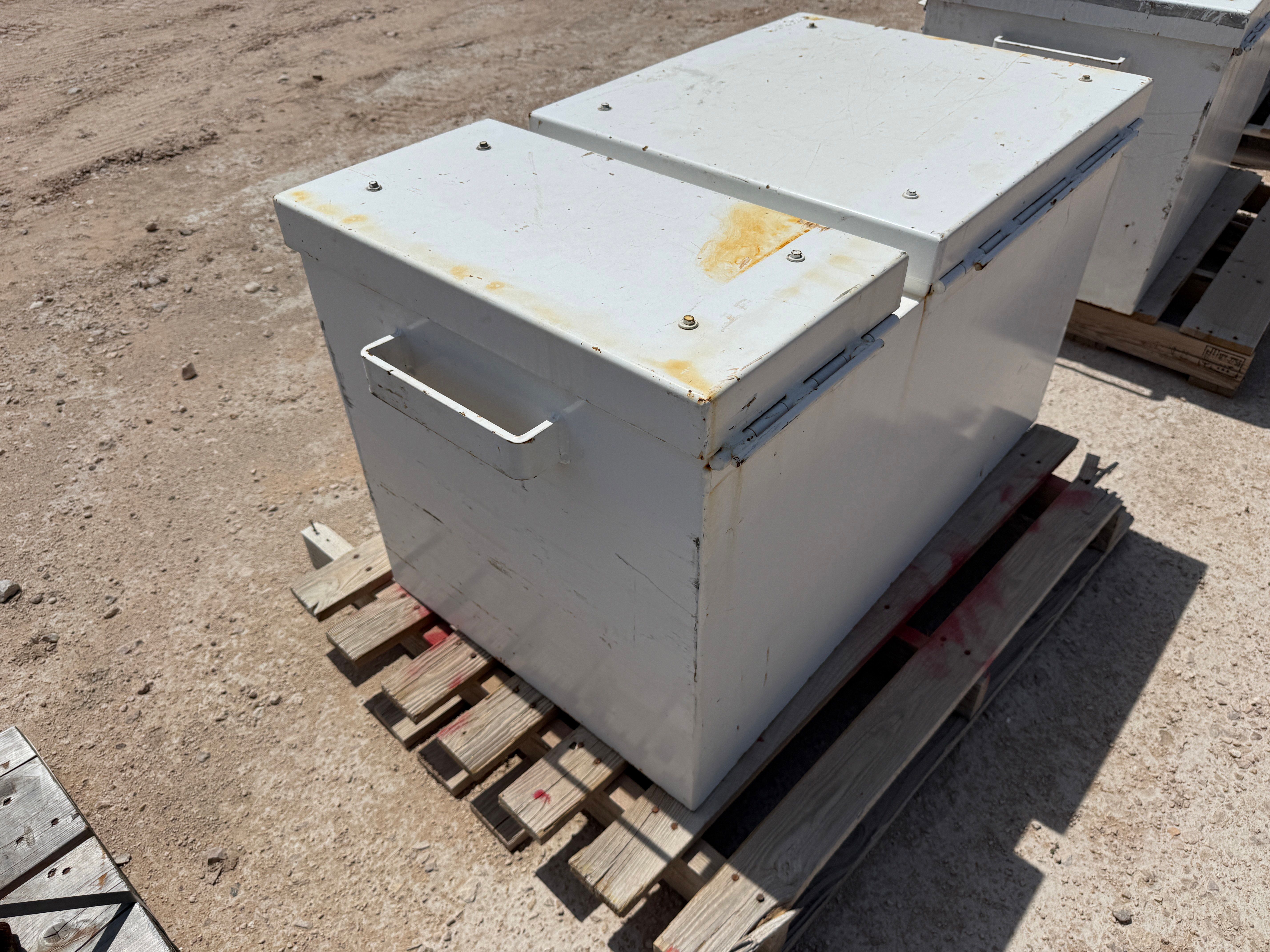 Used ARMAG CORP PRE-ENGINEERED 42”x24”x24” EXPLOSIVE STORGE BOX