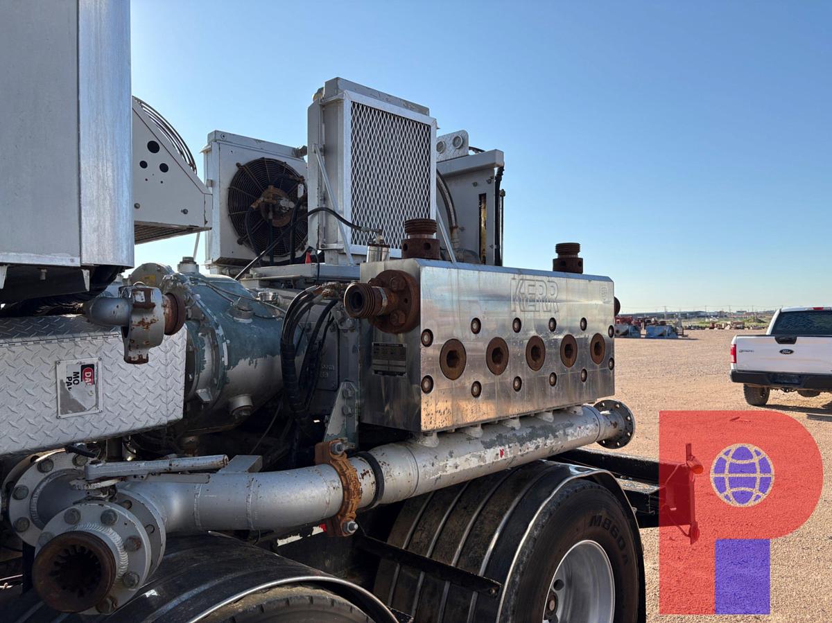 Used 2012 CRYOGENIC VESSEL ALTERNATIVES 3-AXLE 15K 2,000 HP DOUBLE PUMPER TRAILER