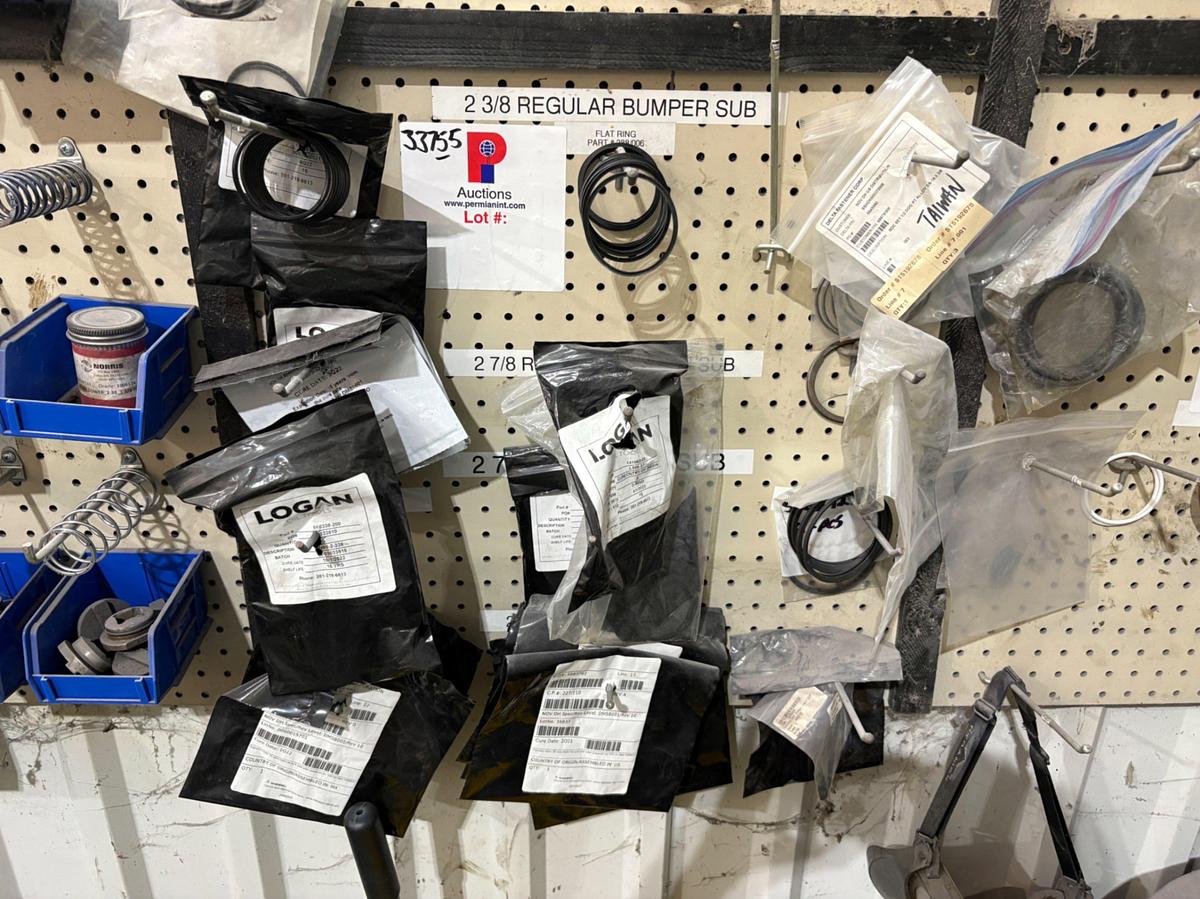 Used Assorted Logan 2-3/8 & 2-7/8” bumper sub o-rings