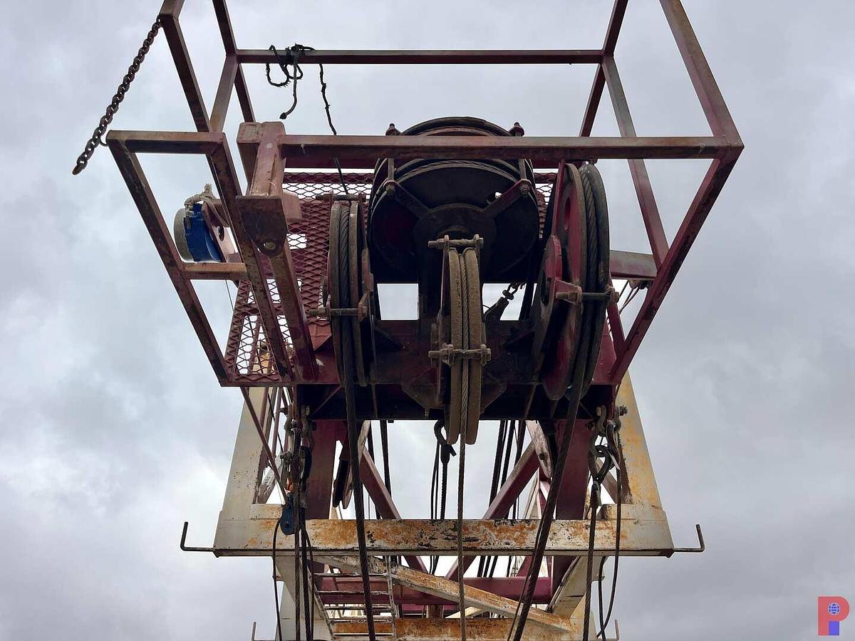 Used 2013 EAGLE 600 DD 104’-300K 5-AXLE WELL SERVICE WORKOVER RIG