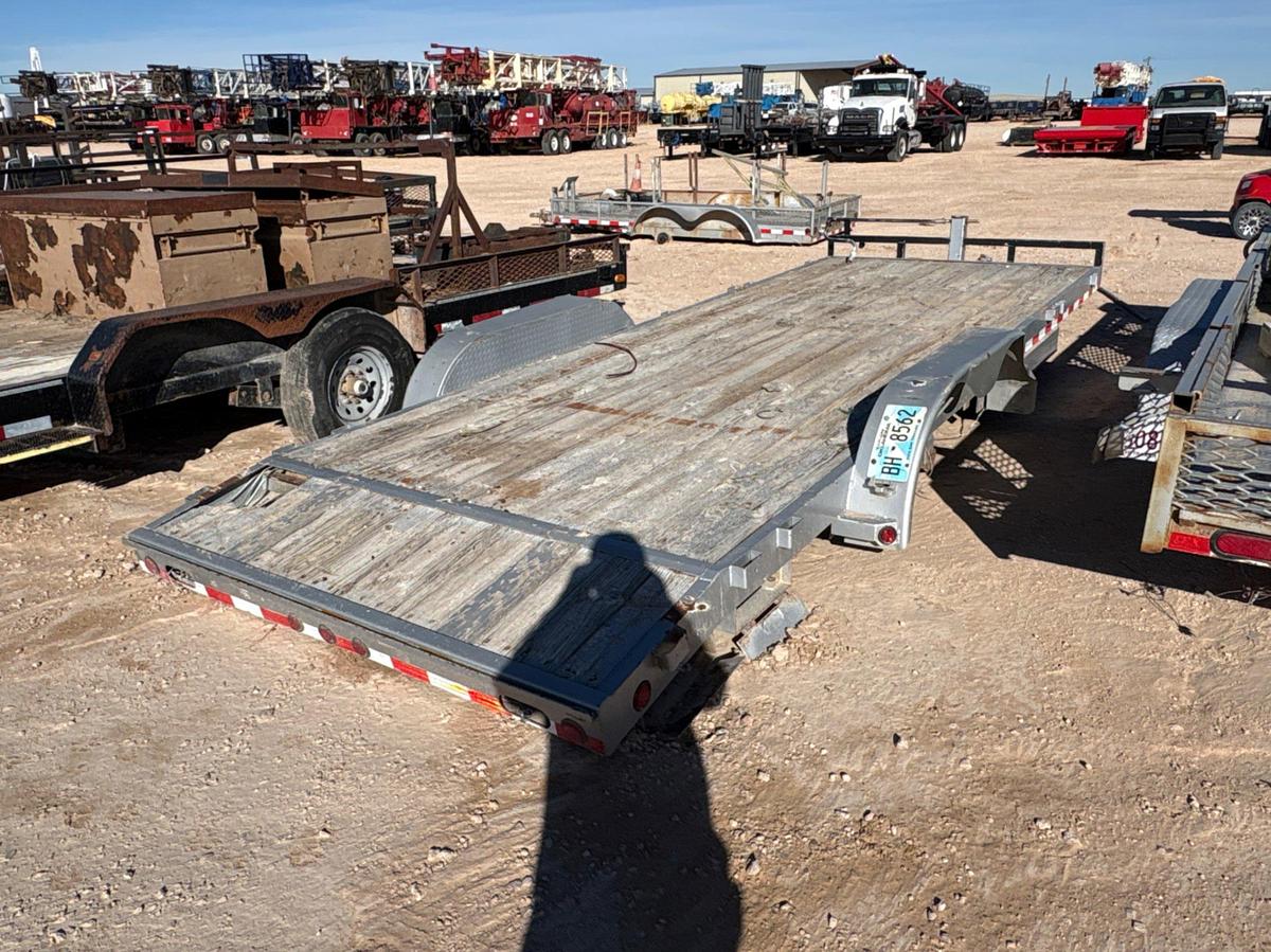 Used 2006 LOAD TRAIL 20’ X 7’ T/A BUMPER PULL CAR HAUL TRAILER