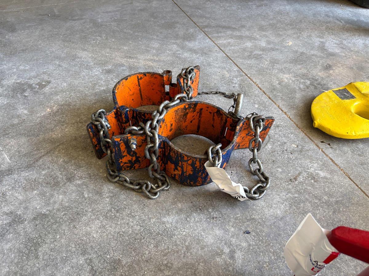 Used (2) 5-3/4” hose hobbles