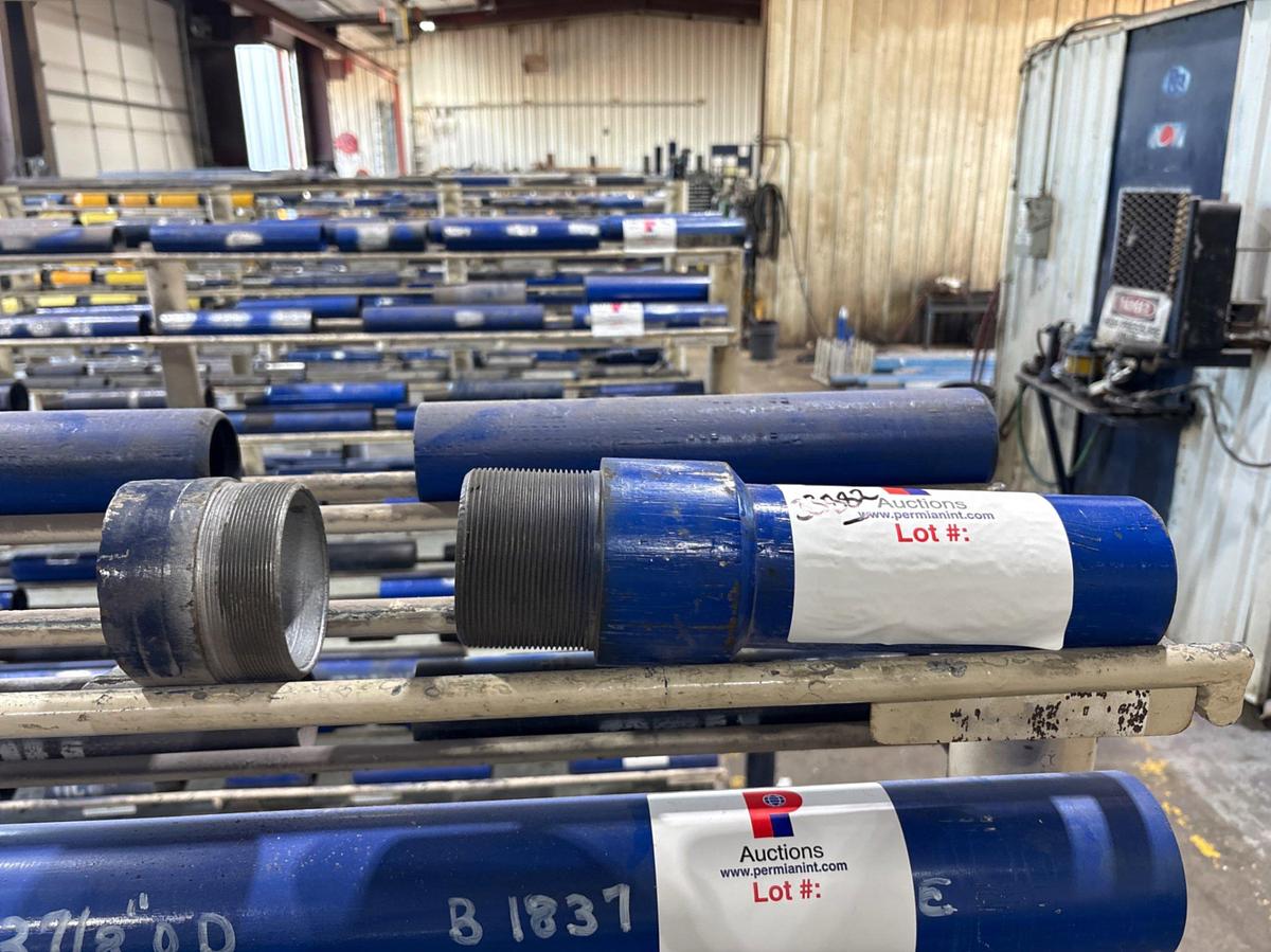 Used 3-7/8”od gr1837 overshot top sub & cut lip guide