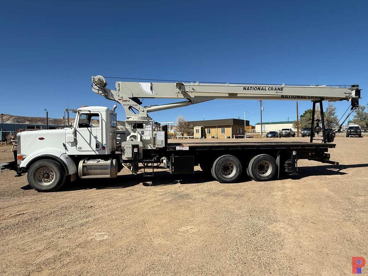 Used 2019 NATIONAL NBT30H-2 30 TON T/A CRANE TRUCK ON  2019 PETERBILT 367