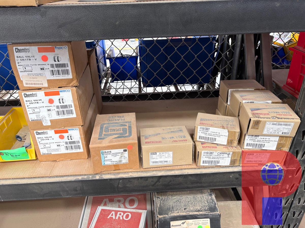 Used 6’ X 2’ X 6’ SHELF W/ CONTENTS