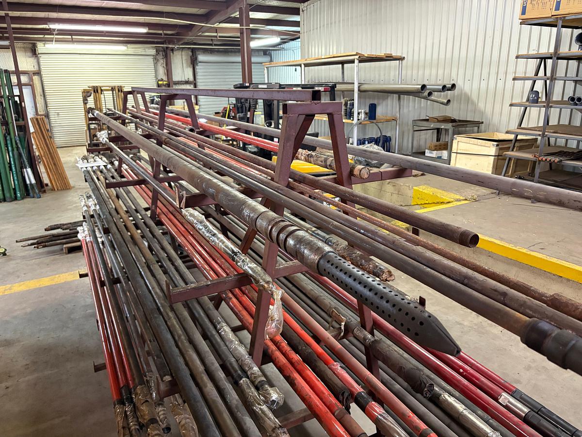 Used 2-1/2” x 2” x 12’ 3’MTL PLGR, BZ BBL, ROD- REPAIRED