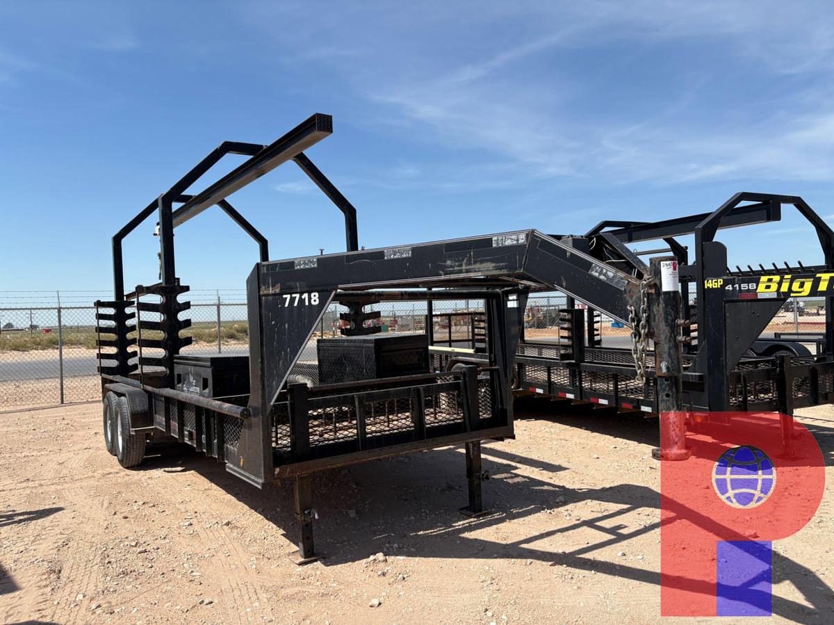 Used 20’ X 7’ T/A GOOSENECK MONORAIL TRAILER