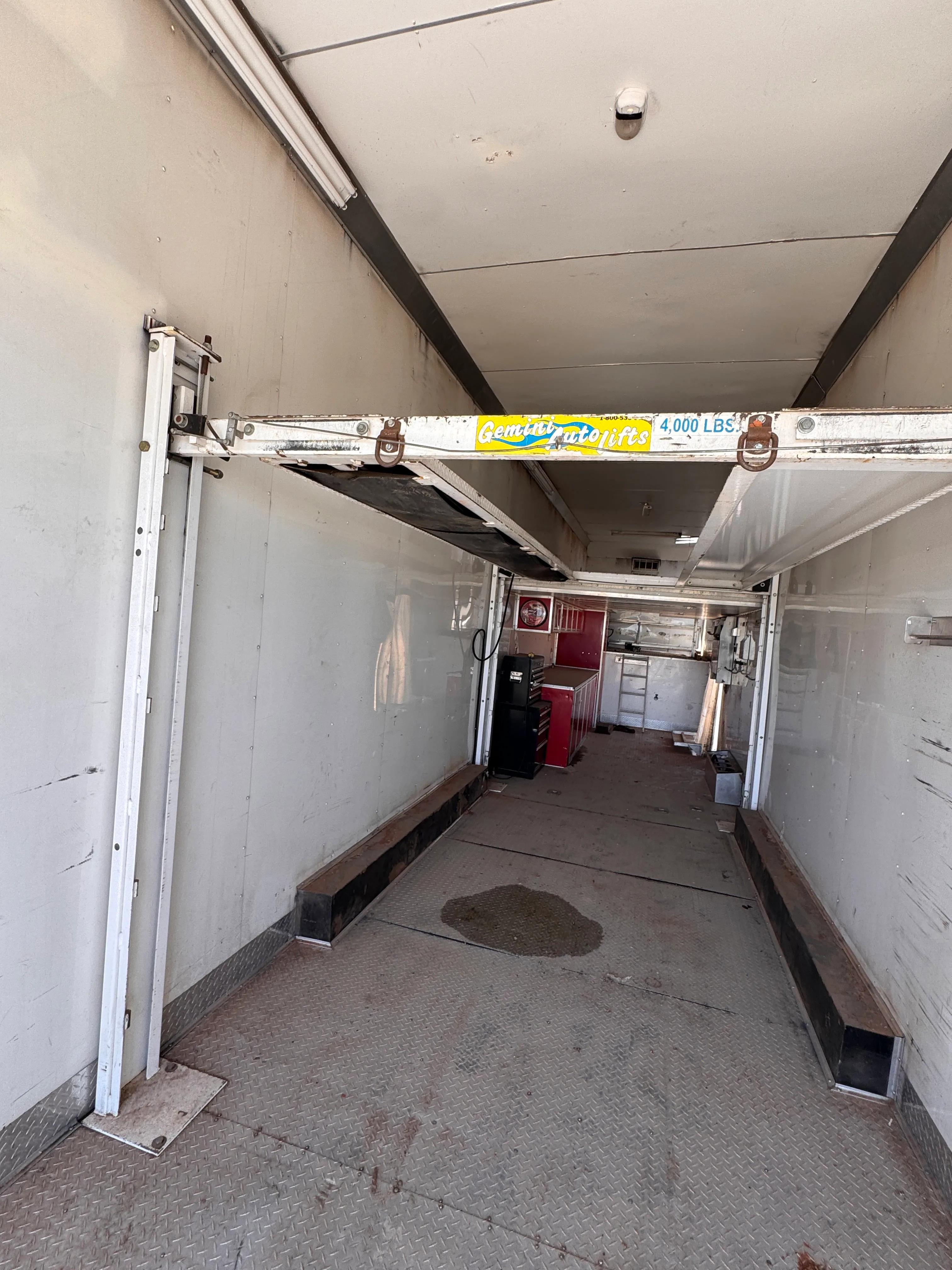 Used 2007 Freightliner M2 & Race Car Stacker Trailer Package