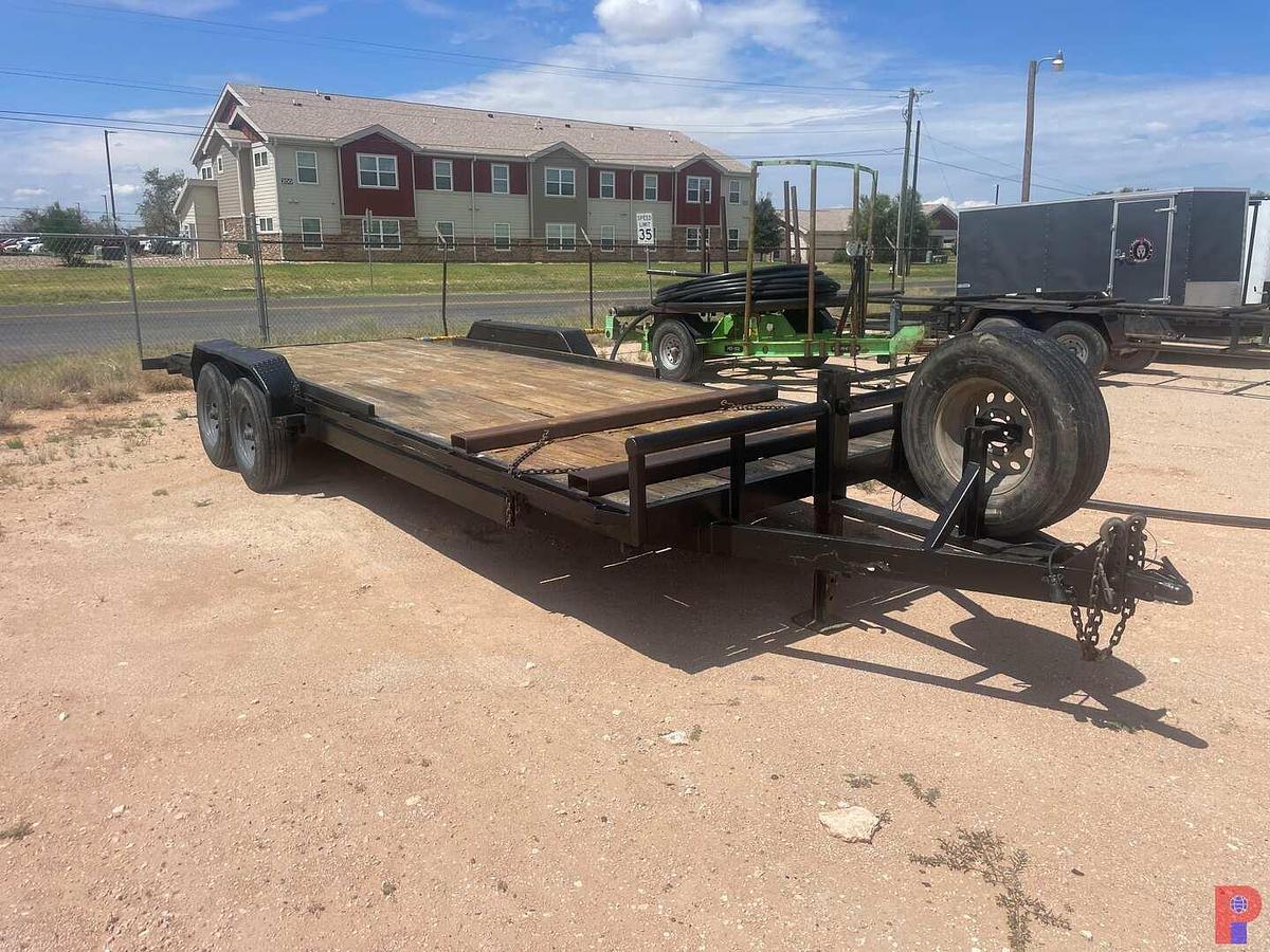 Used 2016 Stag 20' BP Equipment / Car Hauling Trailer