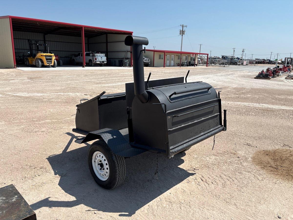 Used SHOPBUILT 7’ x 6’ S/A BUMPER PULL TRAILER