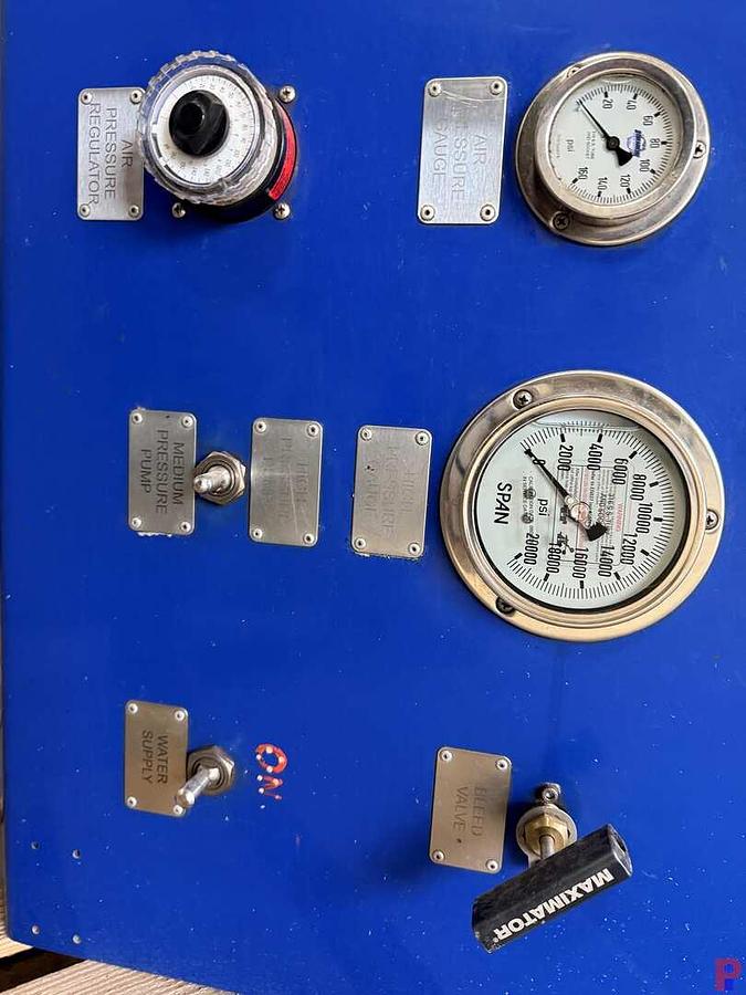 Used 20K PSI HYDROSTATIC TEST PUMP UNIT ONLY