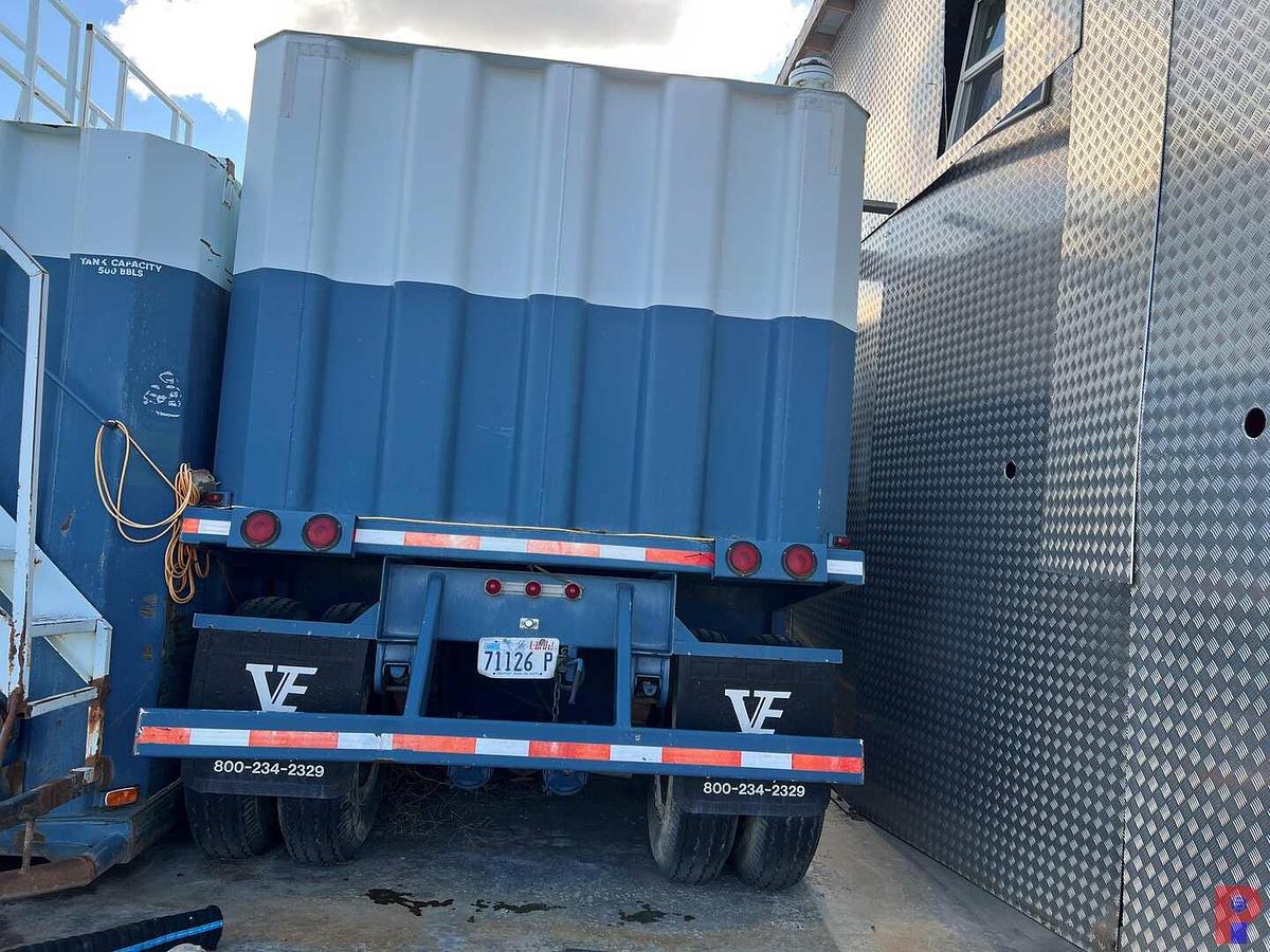 Used 2005 V.E. ENTERPRISES SINGLE AXLE 500 BBL FRAC TANK